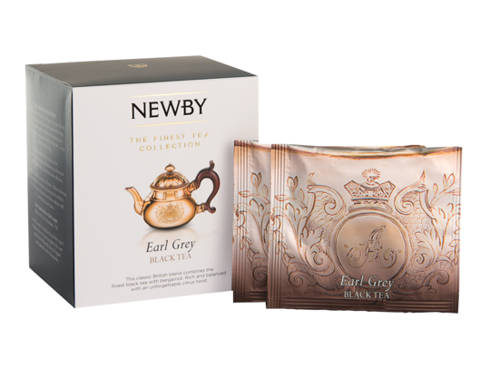 Newby Earl Grey Silken Pyramids Tea Bags