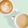 Three coffee drinks banner