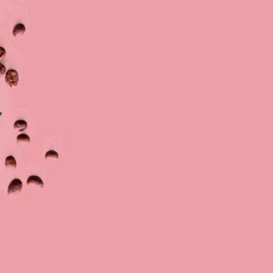 Coffee beans banner