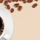 Black coffee banner