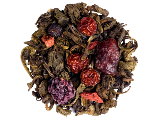 Garden Berries Loose Leaf Green Tea