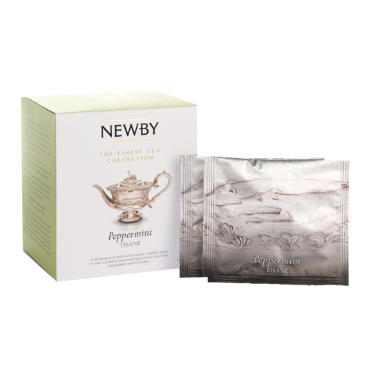 Newby Peppermint Silken Pyramids Tea Bags
