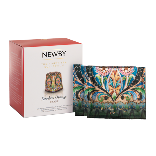 Newby Rooibos Orange Silken Pyramids Tea Bags