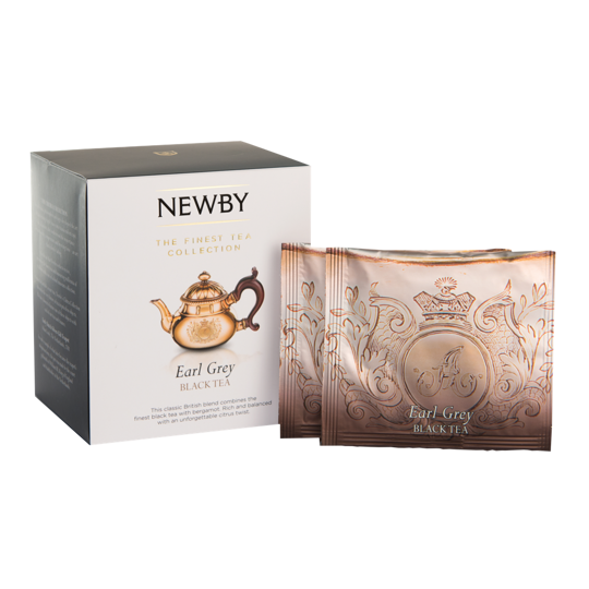Newby Earl Grey Silken Pyramids Tea Bags