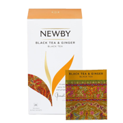Newby Black Tea & Ginger Tea Bags