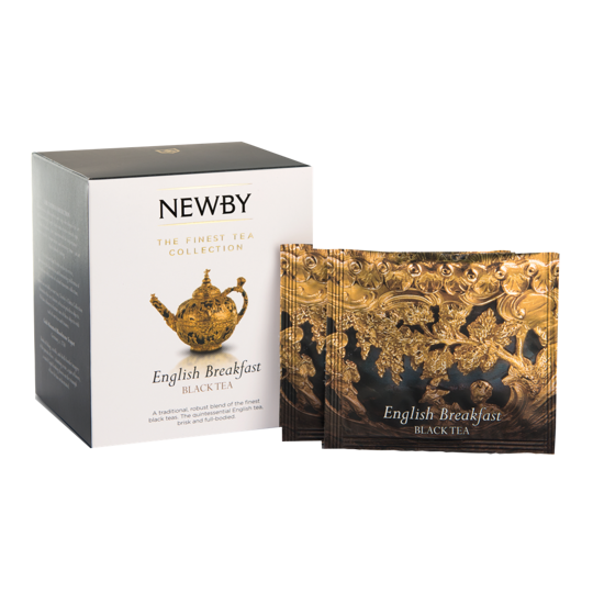 Newby English Breakfast Silken Pyramids Tea Bags