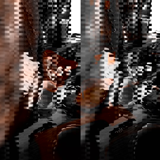 Barista Pouring Coffee